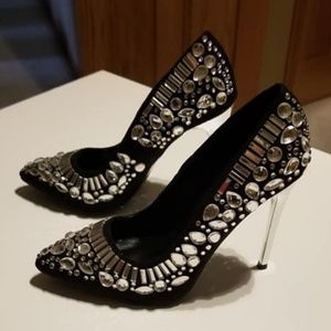 Bling high heels